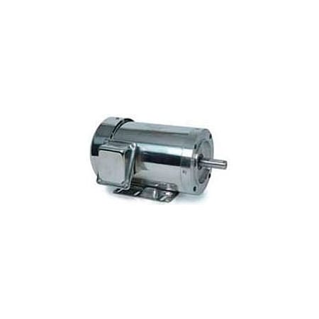 Leeson Leeson Motors 3-Phase Washguard Duty Motor 1.5/1HP, 3450/2850RPM, TEFC, 208 230/460V, 60/50HZ 191488